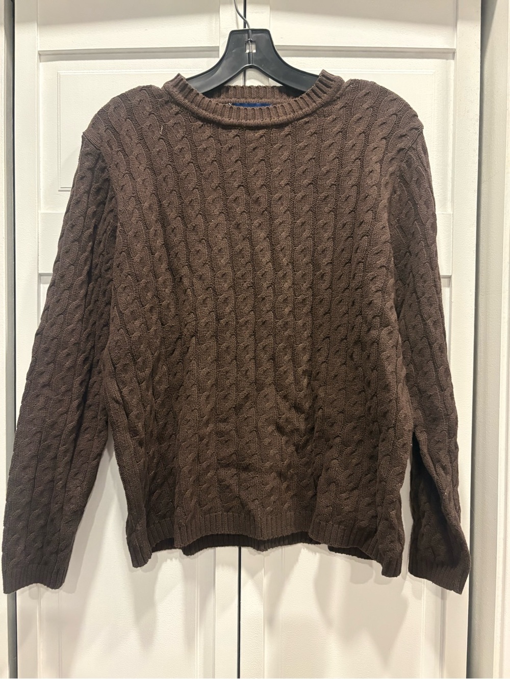 Kendra Scott Cable-Knit  Women’s Sweater - Brown